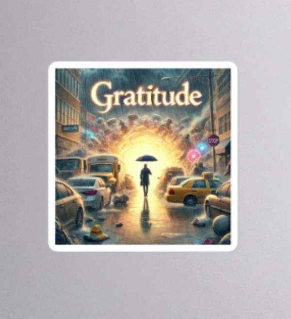 Gratitude Sticker