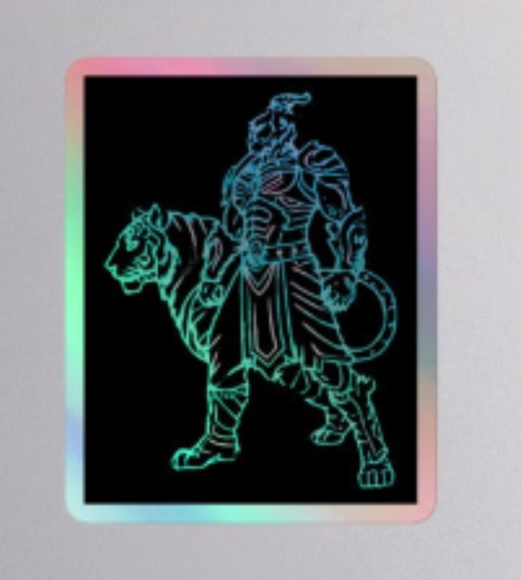Elite Warrior - Limited Edition Collector's Tee Sticker