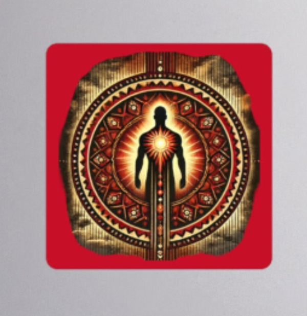 Warrior Of Light Sticker_red