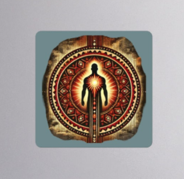 Warrior Of Light Sticker_slate