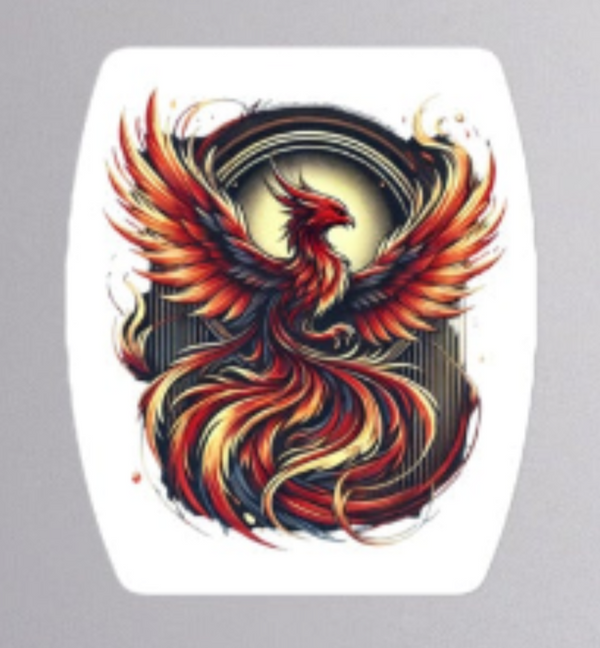 Phoenix Sticker_white
